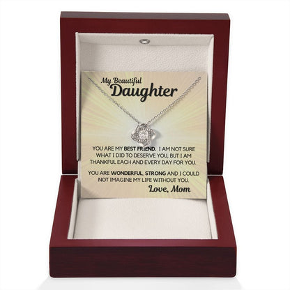 Daughter Gift | From Mom, To my Beautiful Daughter, Birthday, Graduation