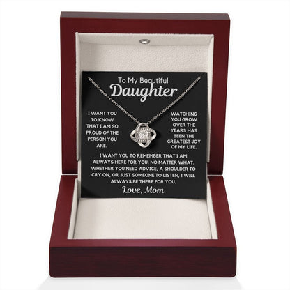 Gift For Daughter | Beautiful Daughter From Mom, Graduation, Birthday