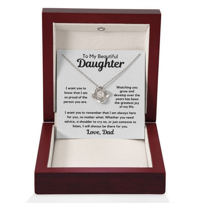 Daughter Gift | From Dad, Daddy's Little Girl, Birthday, Graduation