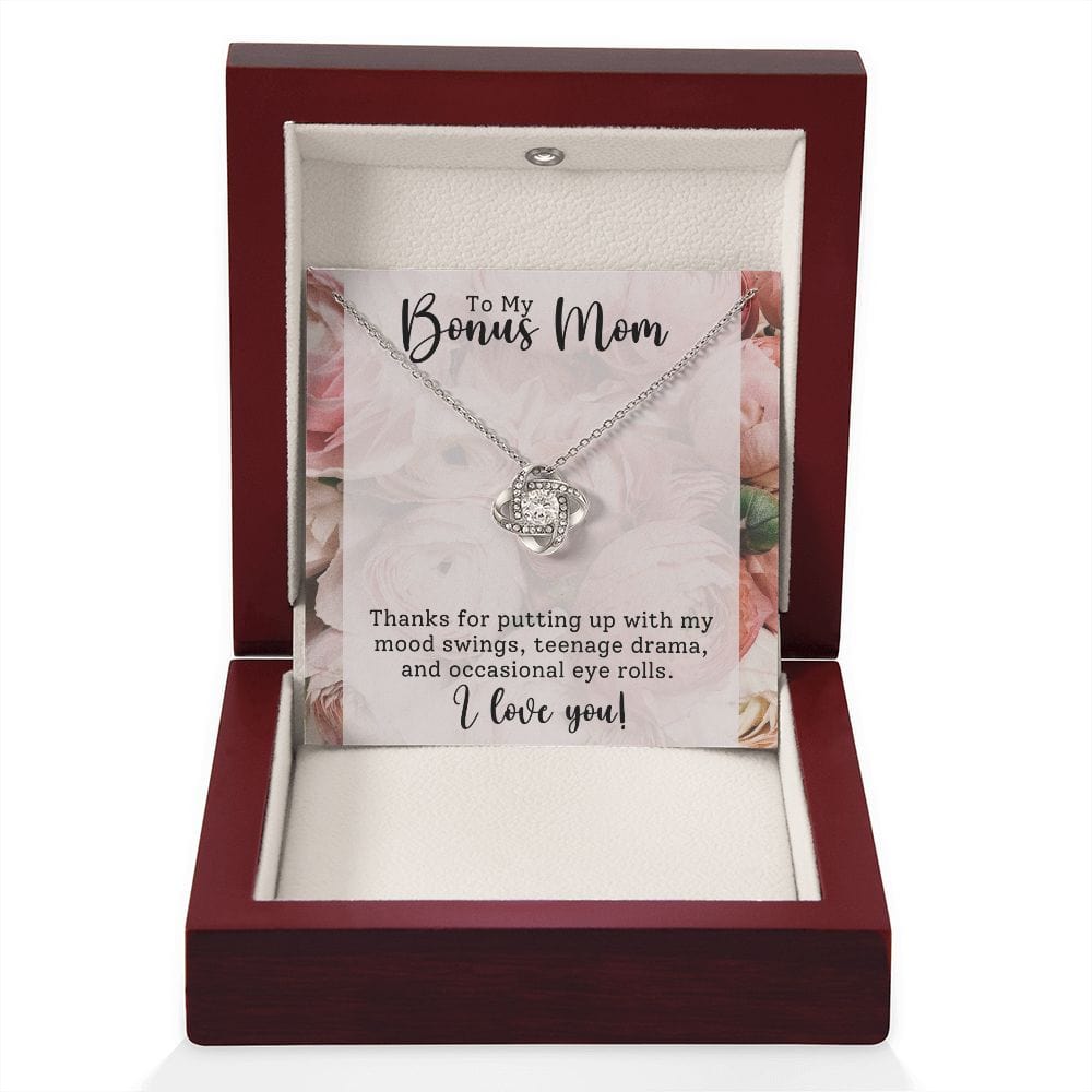 Bonus Mom Gift | Necklace From Step Son Daughter, Mothers Day, Birthday