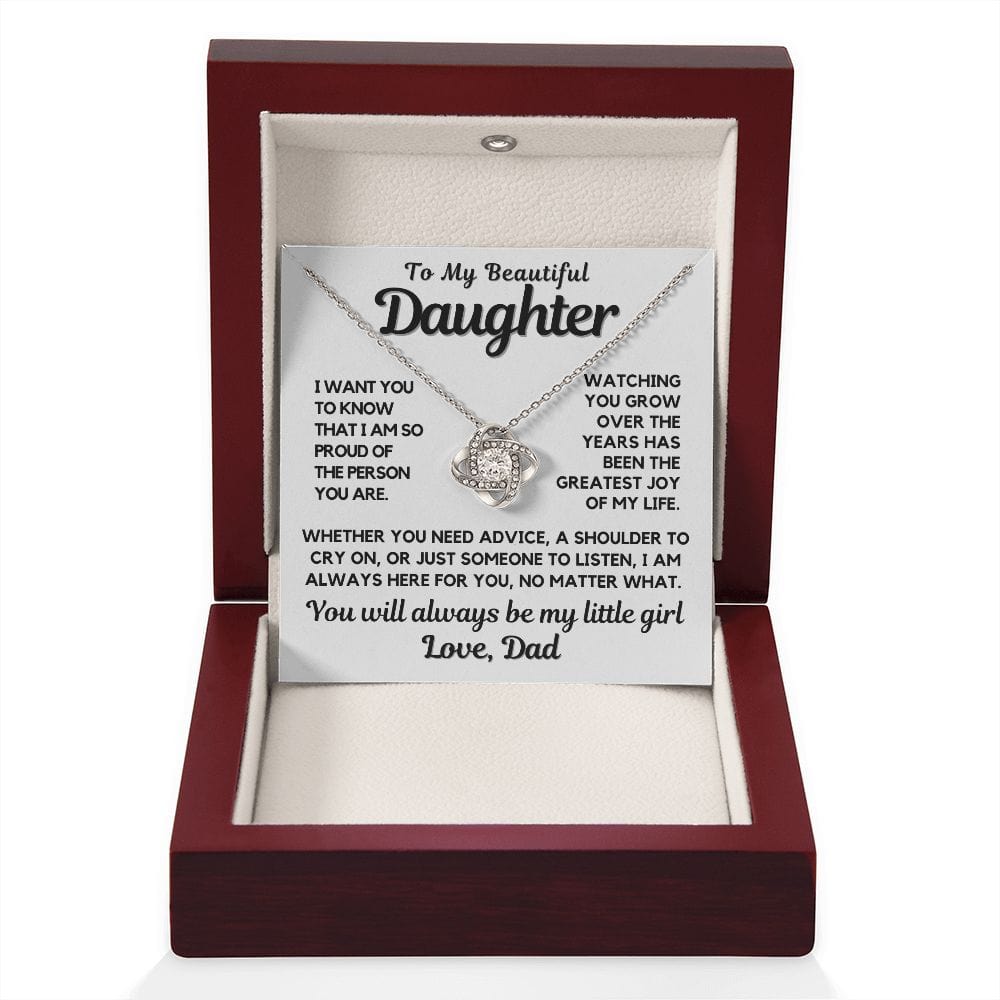 Daughter Gift | To My Beautiful Daughter, From Dad, Birthday, Graduation, Just Because