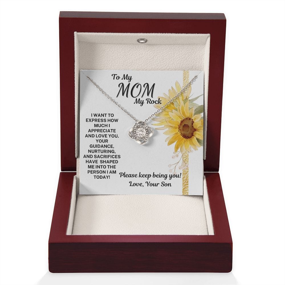 Gift To Mom | From Son, Bonus Son, Necklace Mothers Day, Birthday