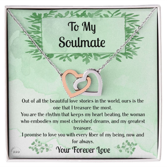 Soulmate Gift | Necklace To My Wife, Partner, Birthday, Anniversary Gift, Mothers Day