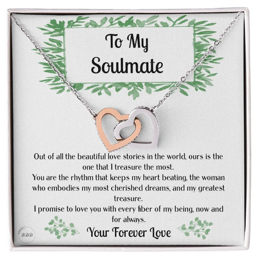 Soulmate Gift | Necklace To My Wife, Partner, Birthday, Anniversary Gift, Mothers Day