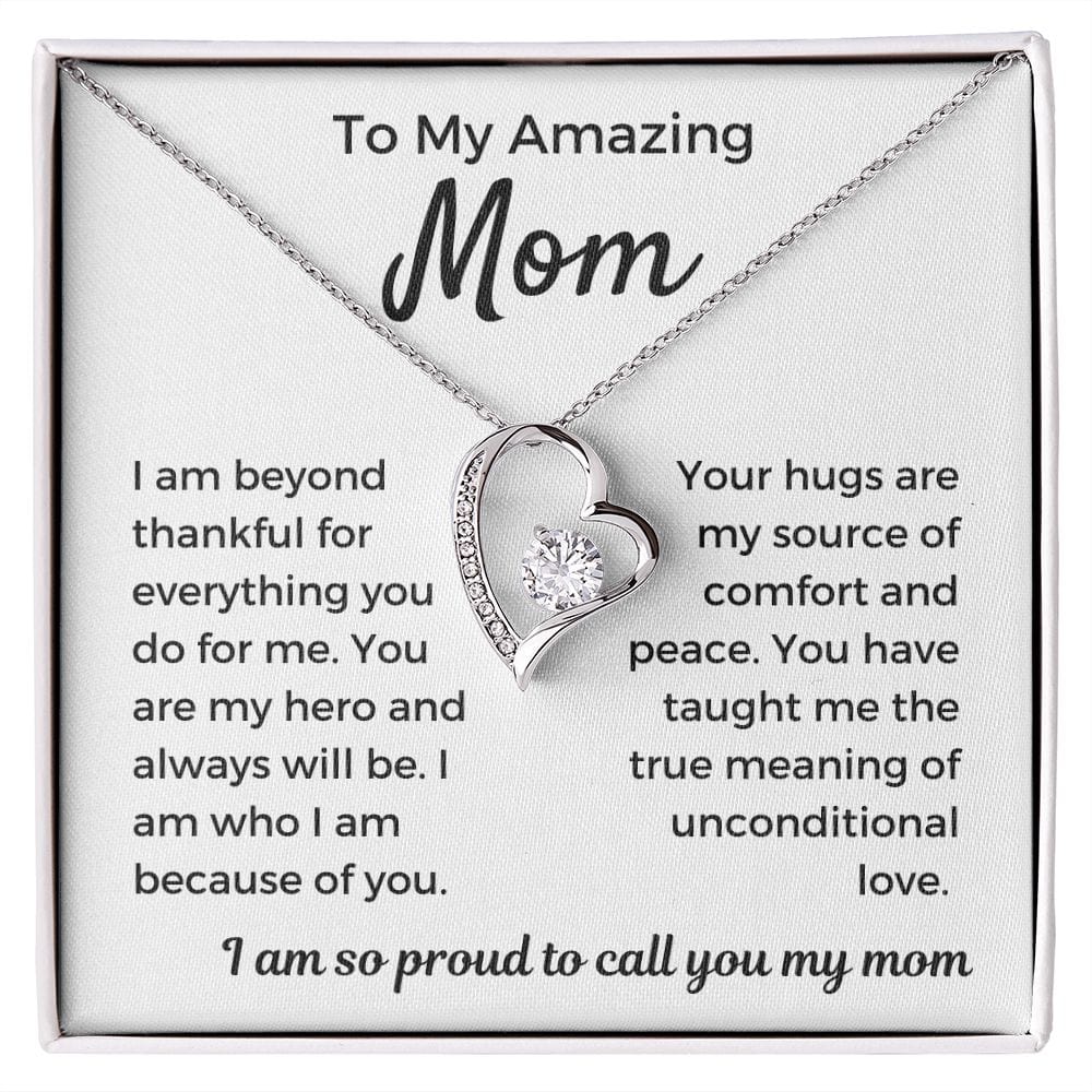 Gift For Mom | To My Amazing Mom, Mother Necklace, Mothers day, Birthday