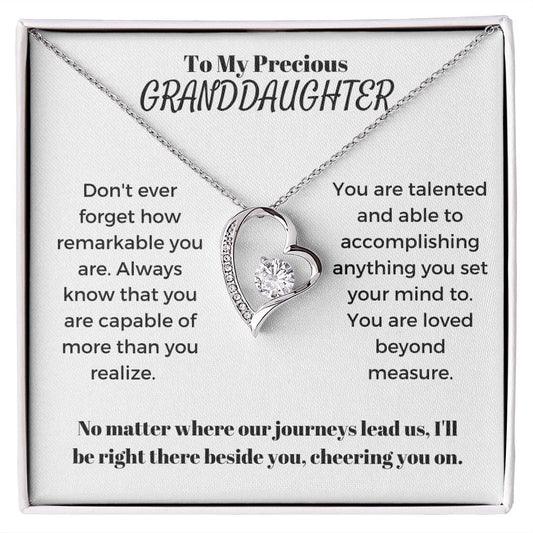 Granddaughter Gift | To My Granddaughter, From Grandma, Grandpa, Birthday, Graduation