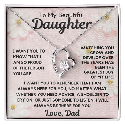 Gift For Daughter | From Dad, Father, Daddy's Little Girl, Graduation, Mothers Day, Birthday