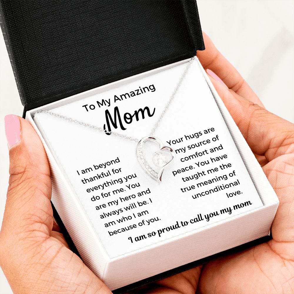 Gift For Mom | To My Amazing Mom, Mother Necklace, Mothers day, Birthday