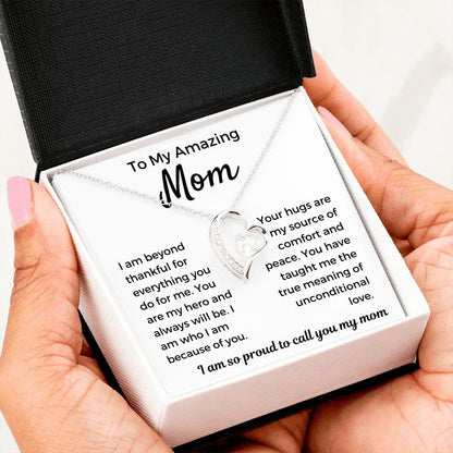 Gift For Mom | To My Amazing Mom, Mother Necklace, Mothers day, Birthday
