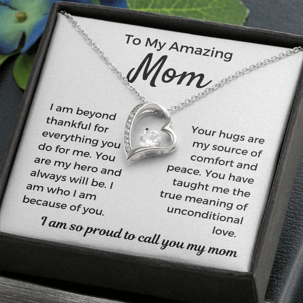Gift For Mom | To My Amazing Mom, Mother Necklace, Mothers day, Birthday