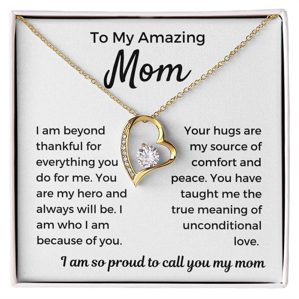 Gift For Mom | To My Amazing Mom, Mother Necklace, Mothers day, Birthday