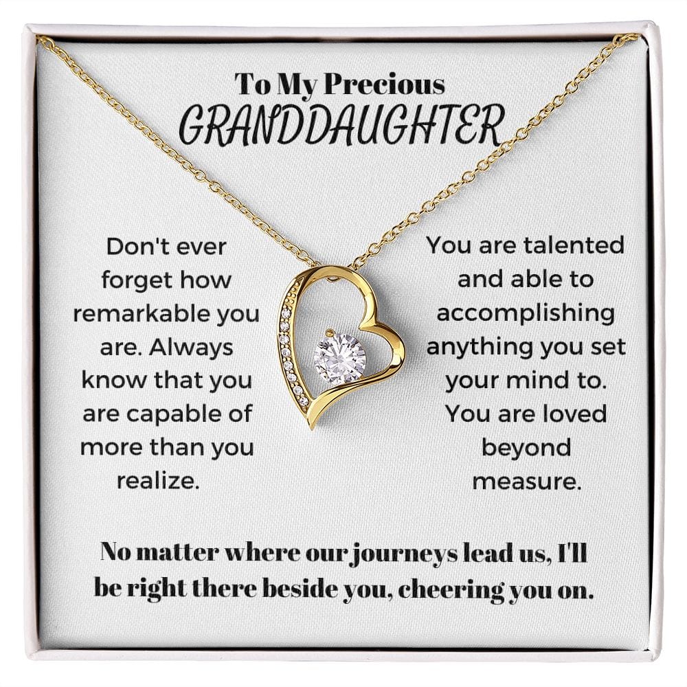 Granddaughter Gift | To My Granddaughter, From Grandma, Grandpa, Birthday, Graduation