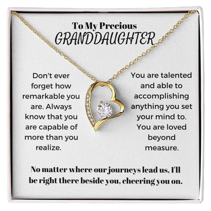 Granddaughter Gift | To My Granddaughter, From Grandma, Grandpa, Birthday, Graduation