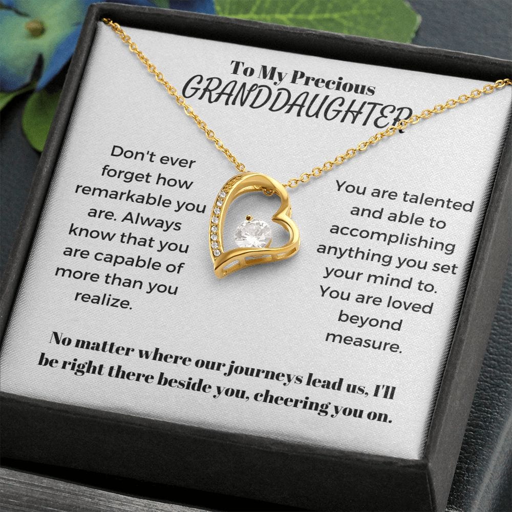 Granddaughter Gift | To My Granddaughter, From Grandma, Grandpa, Birthday, Graduation