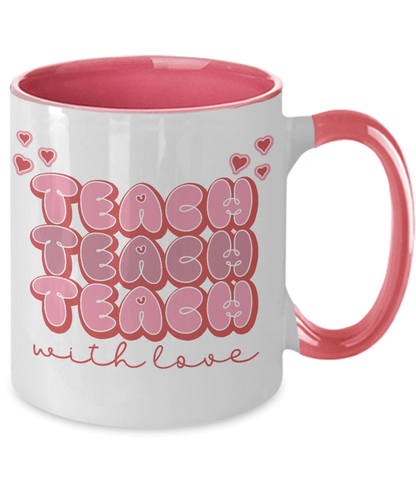 Valentines coffee mug gift for Teacher