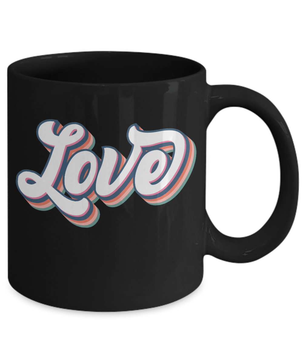 Love coffee mug gift cup for love