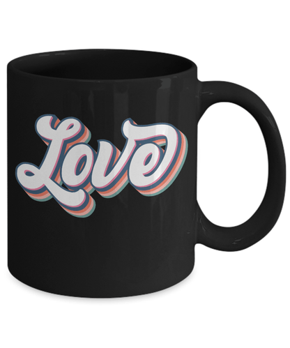 Love coffee mug gift cup for love