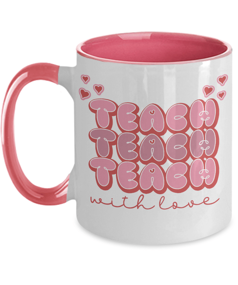 Valentines coffee mug gift for Teacher