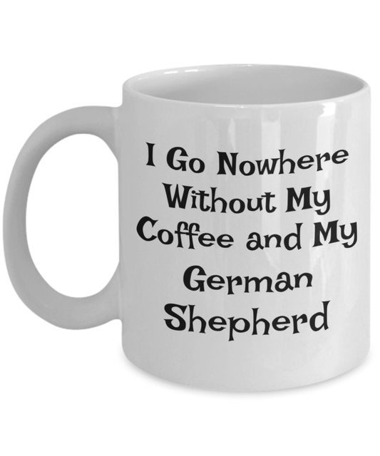 Funny German Shepherd Coffee Mug | Gift for Dog Lovers, Animal Lovers Tea Cup