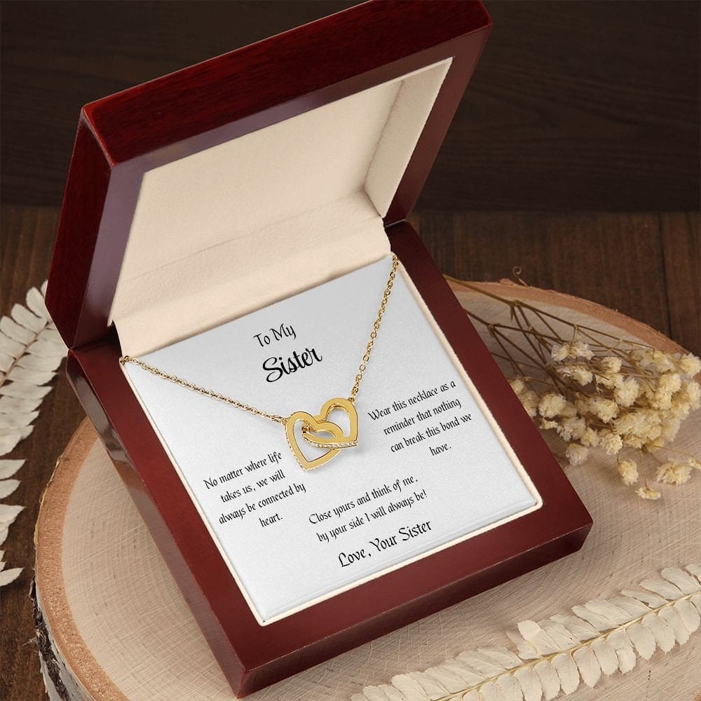 To Sister - Always by Your Side Necklace