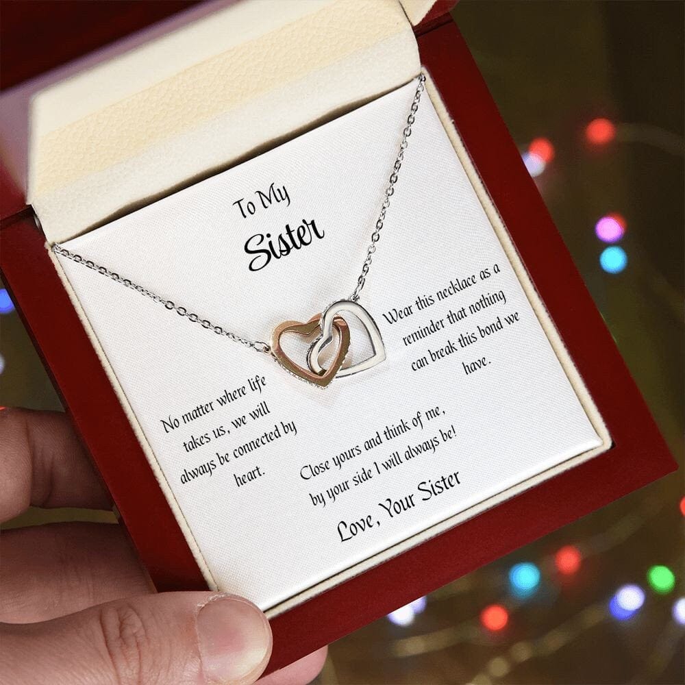 To Sister - Always by Your Side Necklace