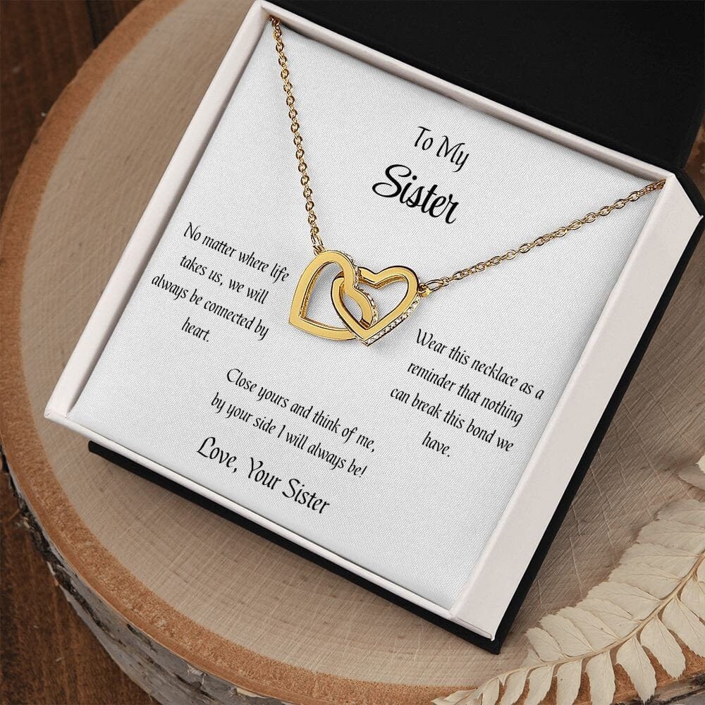 To Sister - Always by Your Side Necklace