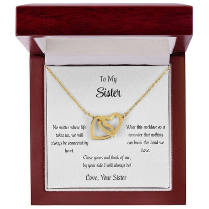 To Sister - Always by Your Side Necklace