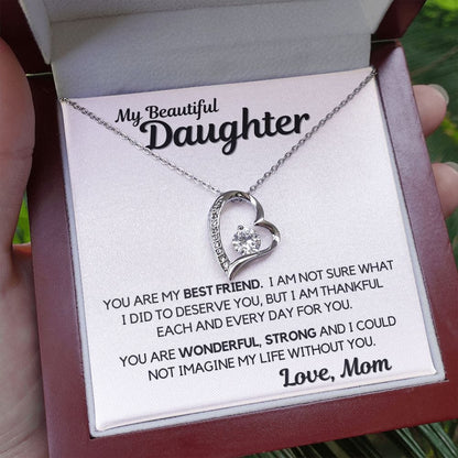 Daughter Gift | From Mom, To My Beautiful Daughter, Birthday, Graduation
